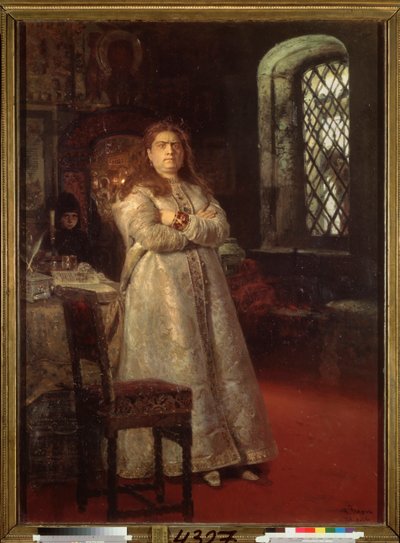La reggente Sofia da Ilya Efimovich Repin