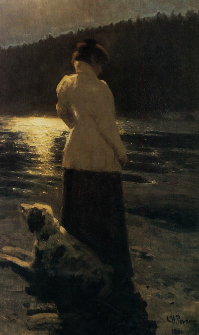 Notte al chiaro di luna, 1896 da Ilya Efimovich Repin