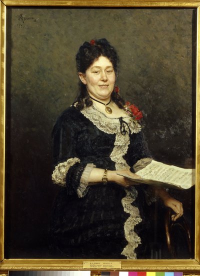 Ritratto della cantante d