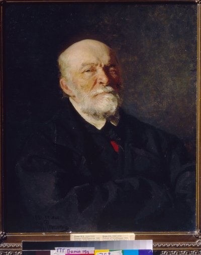 Ritratto del dottor Nikolai Ivanovich Pirogov da Ilya Efimovich Repin
