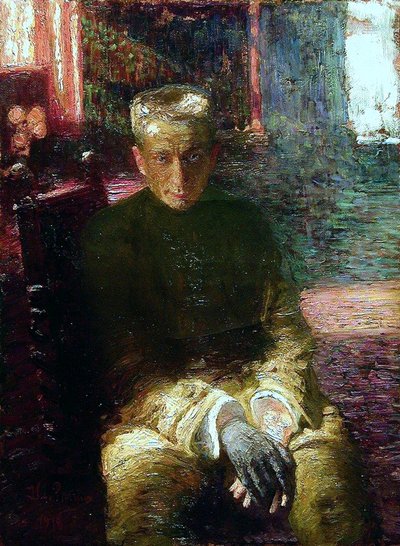 Ritratto di Alexander Kerensky da Ilya Efimovich Repin