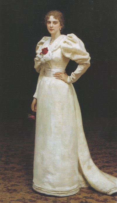 Ritratto di Lyudmila Petrovna Steinheil, 1895 da Ilya Efimovich Repin