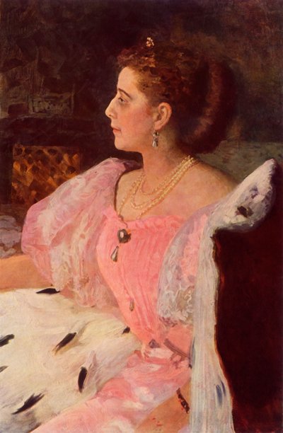 Ritratto di Mme Golovina da Ilya Efimovich Repin