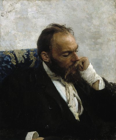 Ritratto del professor Ivanov da Ilya Efimovich Repin