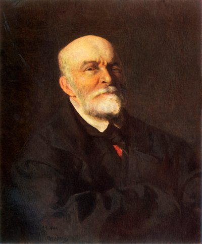 Ritratto del Chirurgo Nikolai Ivanovich Pirogov, 1881, 1965 da Ilya Efimovich Repin