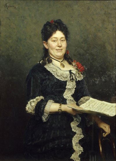 Ritratto della cantante d