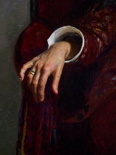 Riposo (dettaglio) da Ilya Efimovich Repin