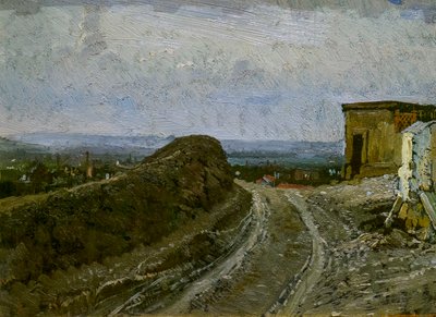 Route de Montmartre, Parigi da Ilya Efimovich Repin