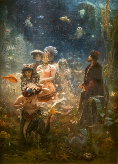 Sadko nel regno sottomarino da Ilya Efimovich Repin