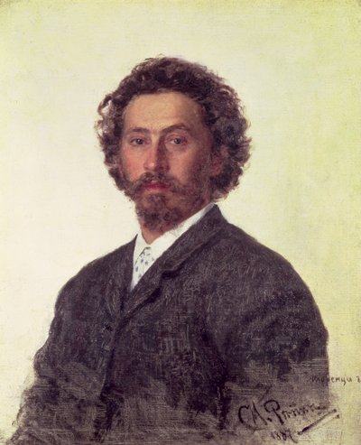 Autoritratto, 1887 da Ilya Efimovich Repin