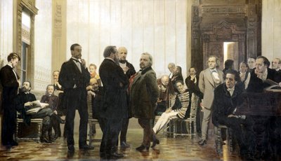 Compositori slavi, 1871-1872 da Ilya Efimovich Repin
