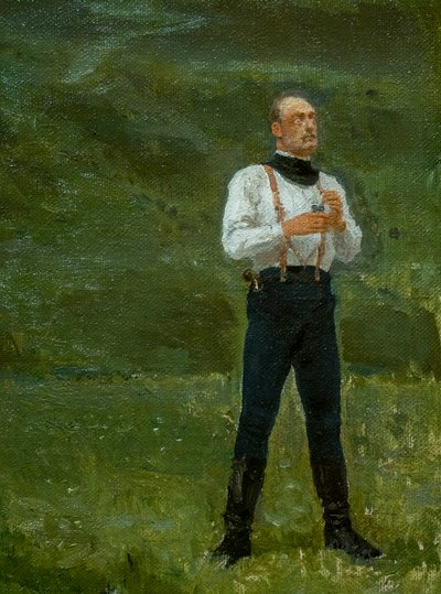 Il duello (dettaglio) da Ilya Efimovich Repin