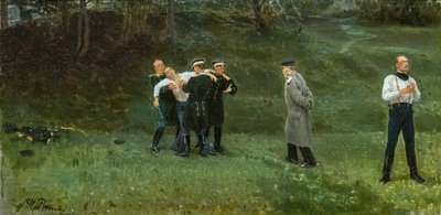 Il duello da Ilya Efimovich Repin