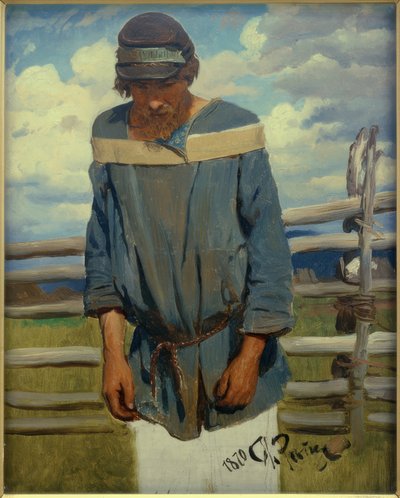 Trainatore da Ilya Efimovich Repin
