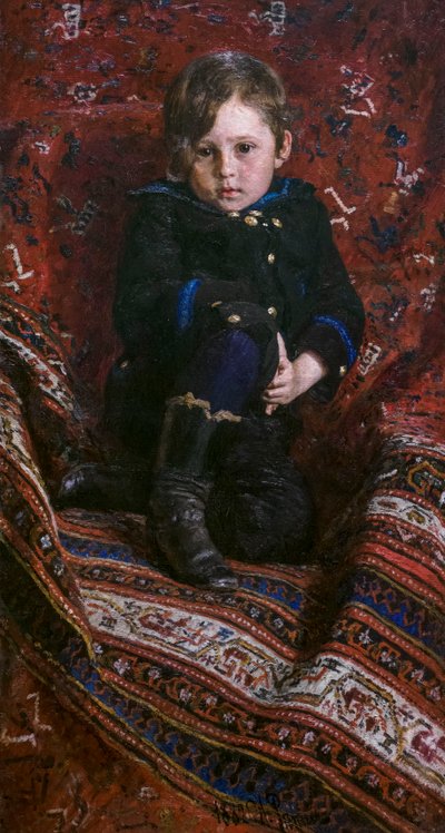 Yuri Répine bambino da Ilya Efimovich Repin