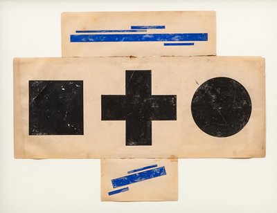 Motivo suprematista, ca 1921 da Ilya Grigorevich Chashnik