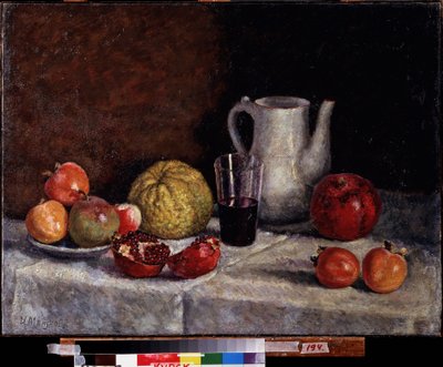 Natura morta con una melagrana (fine 1930) da Ilya Ivanovich Mashkov