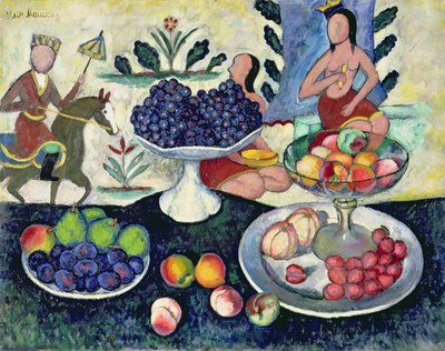 Natura morta di frutta, 1913 da Ilya Ivanovich Mashkov