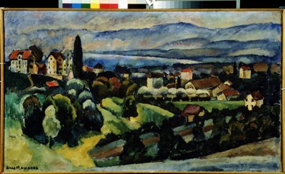 Veduta della città di Nervi (Italia) da Ilya Ivanovich Mashkov