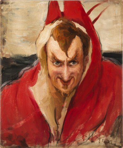 Grigory Grigoryevich Ge 1867-1942 come Mefistofele da Ilya Efimovich Repin
