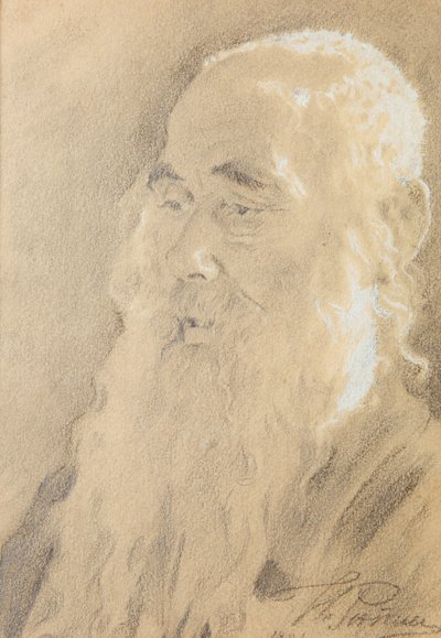 Lev Tolstoj. Yasnaya Polyana da Ilya Efimovich Repin