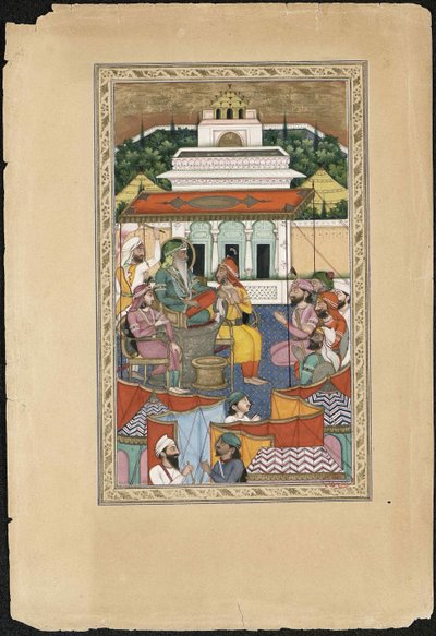 Maharaja Ranjit Singh, 1841 da Imam Bakhsh Lahori