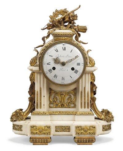 Orologio da camino Luigi XVI da Imbert l Aine