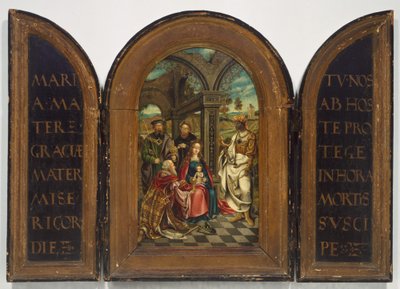 Adorazione dei Magi, probabilmente XVII secolo da Imitator of Netherlandish