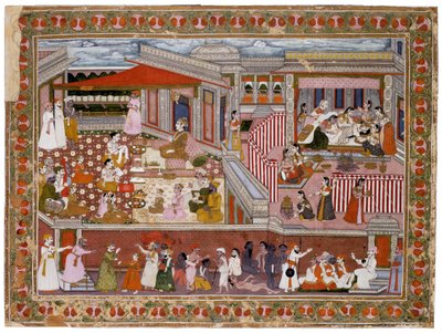 Nascita in un palazzo, 1760-1770 da Indian Art