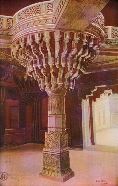 Agra: Chausath Khamba, Fatehpur Sikri, Agra (foto a colori) da Indian photographer