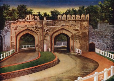 Porta Kashmeri, Delhi (foto a colori) da Indian photographer