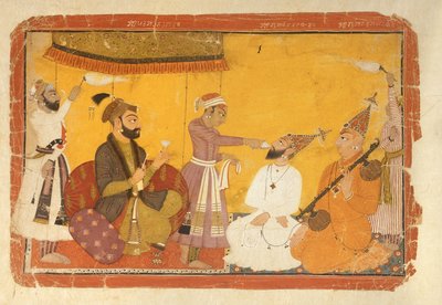 Gosain Narayan prende veleno alla presenza dell