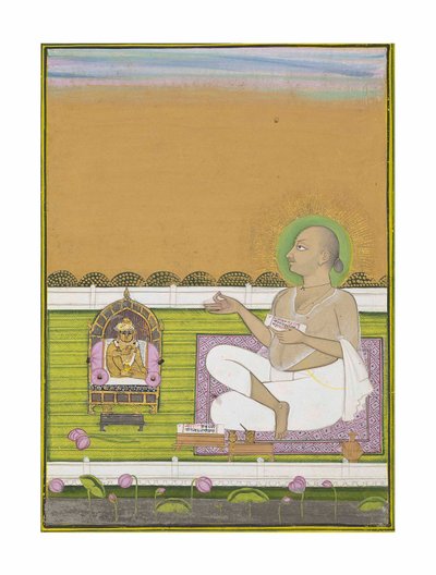 Un saggio della setta Pushtimarg e Shri Nathji da Indian School