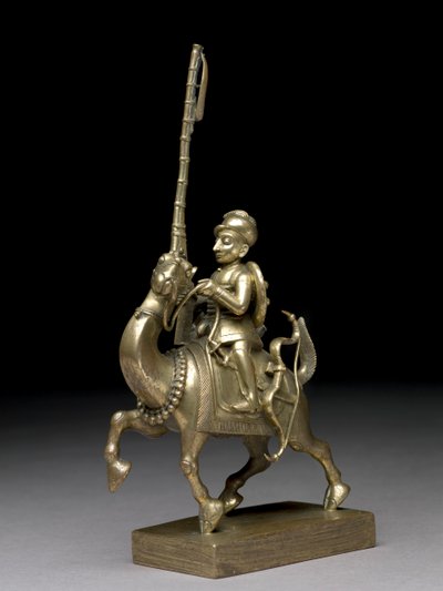 Un fuciliere a cavallo di un cammello, Vizagapatam, c.1795 da Indian School