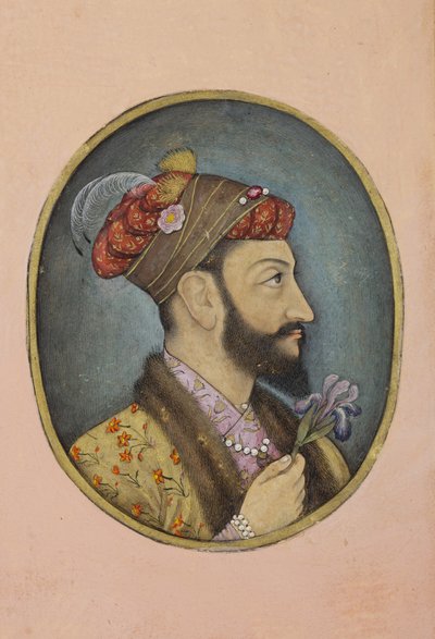 Aurangzeb Bahadur che tiene un