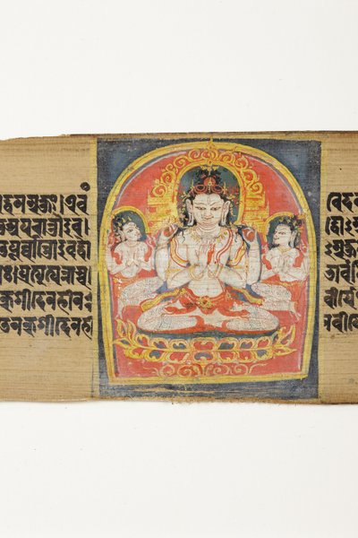 Bodhisattva Sadaksari Avalokitesvara e assistenti, c.1150-1200 da Indian School