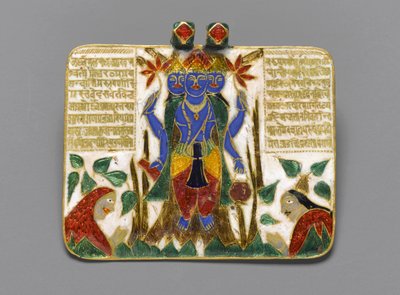 Pendente di Brahma, fine XVIII secolo da Indian School