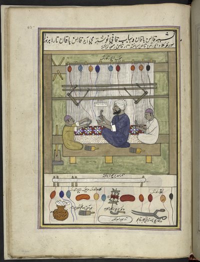 Tessitori di tappeti da Indian School