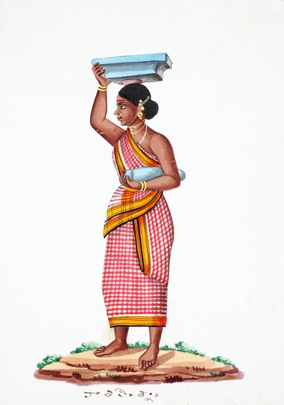 Trasporto di pietre da Indian School