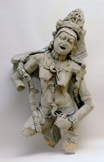 Chamunda, cultura di Hinglajgarh, 1000 d.C. da Indian School
