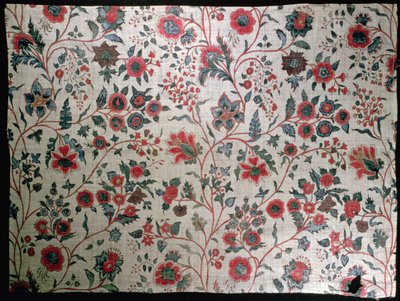 Tessuto decorativo, 1725-50 da Indian School