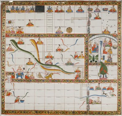 Progetto per il gioco di Serpenti e Scale da Indian School