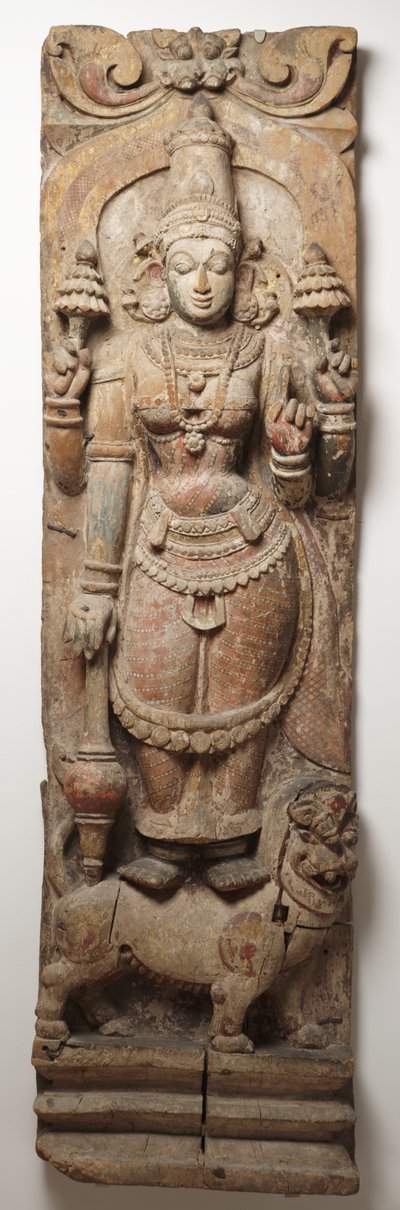 Durga, c. XV?-XVIII secolo da Indian School