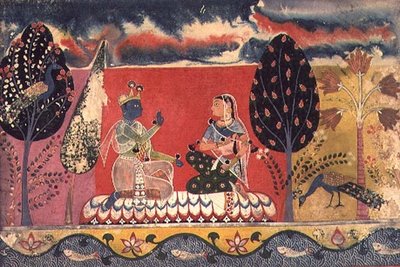 Folio 3. Radha e Krishna, dal 