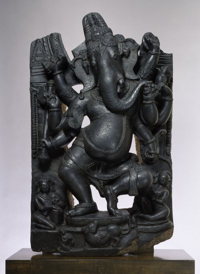Ganesha (scisto muscovite biotite) da Indian School