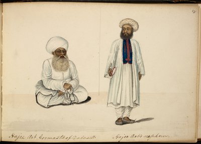 Haji Ayub Gumasta di Dadasett; suo nipote da Indian School