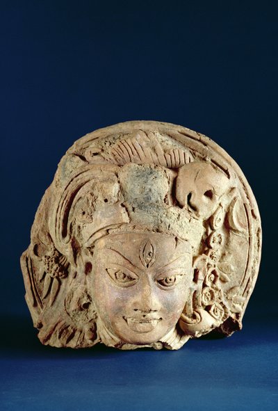 Testa di Ardhanarisvara, Newal, Unnao da Indian School
