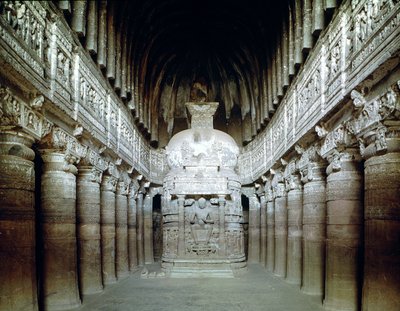Interno della Grotta 26 da Indian School