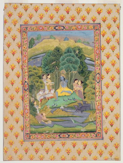 Krishna e le Gopi da Indian School