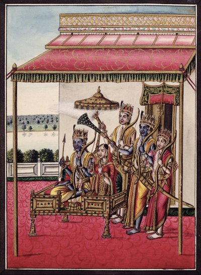 MSS EUR C 116/1 f.13v Rama, dall